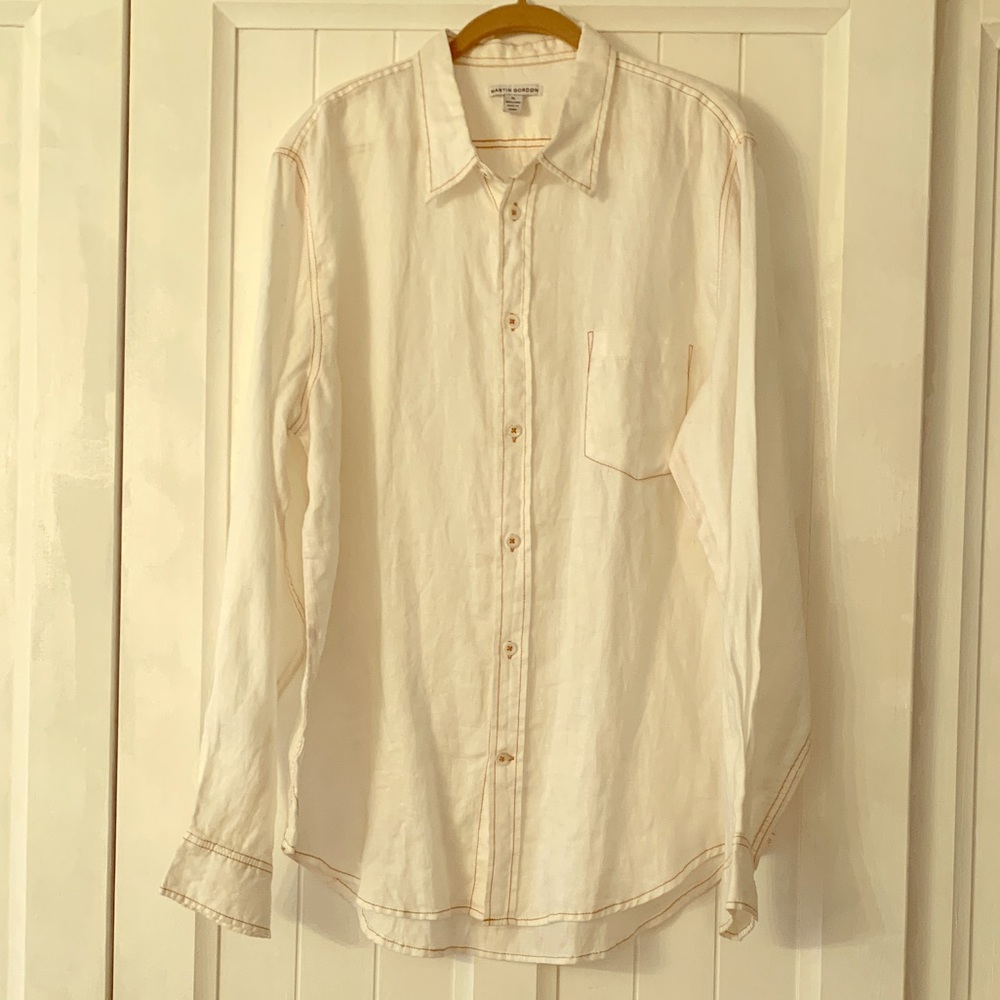 Martin Gordon XL Men’s Linen Shirt